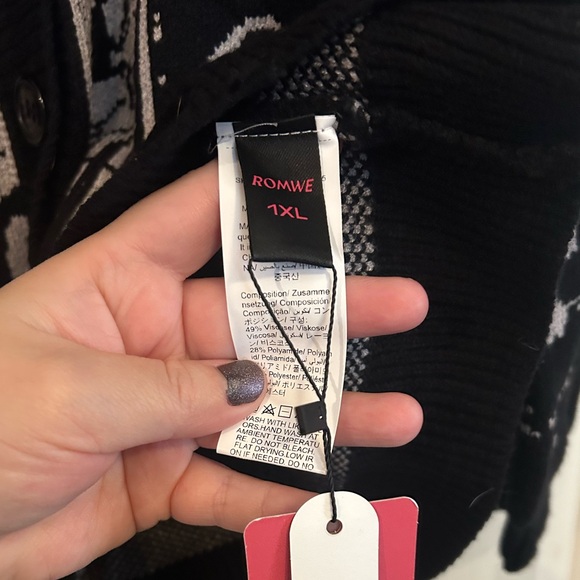 Romwe Graveyard Cardigan - Picture 3 of 3